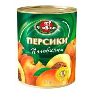 Персики половинками ТМ “Чемпіон” (850г)