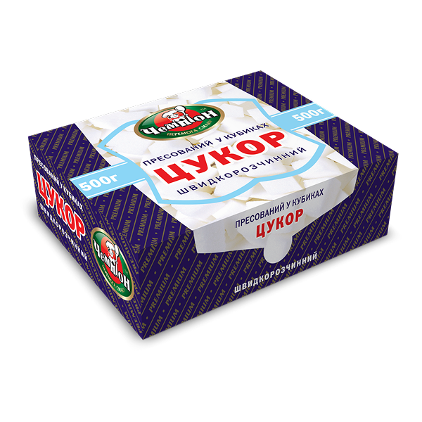 Цукор пресований 500 г ТМ “Чемпіон”